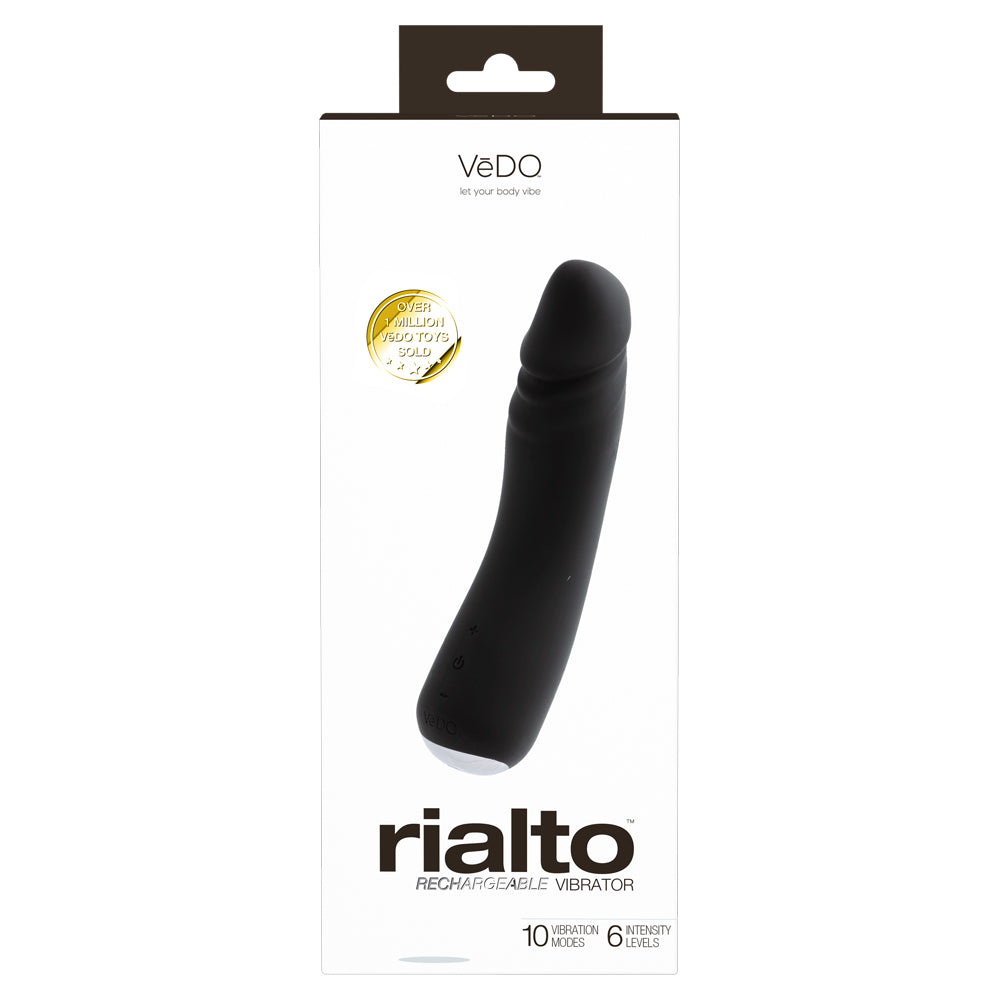 Rialto Rechargeable Vibe Black Pearl