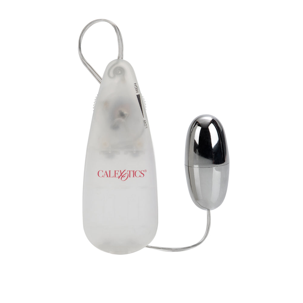 Pocket Exotics Vibrating Silver Bullet Silver