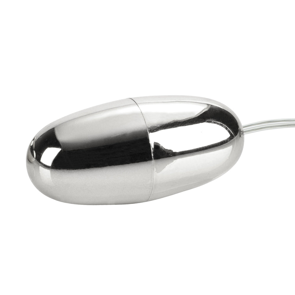 Pocket Exotics Vibrating Silver Bullet Silver