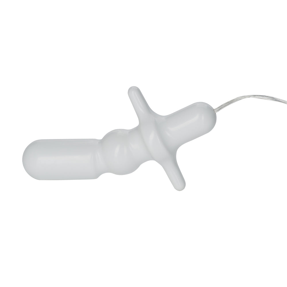Pocket Exotics Vibrating Anal "T" Vibe Gray