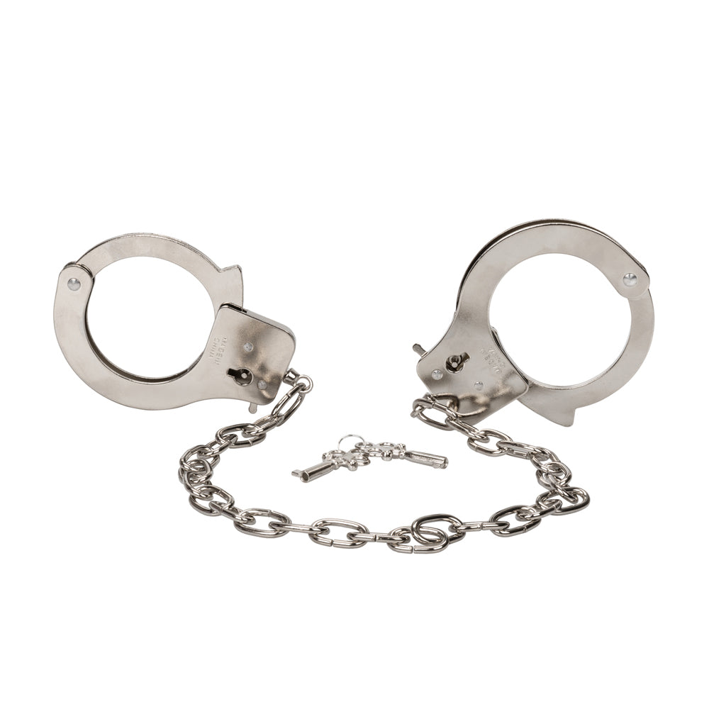 Chrome Hand Cuffs Silver