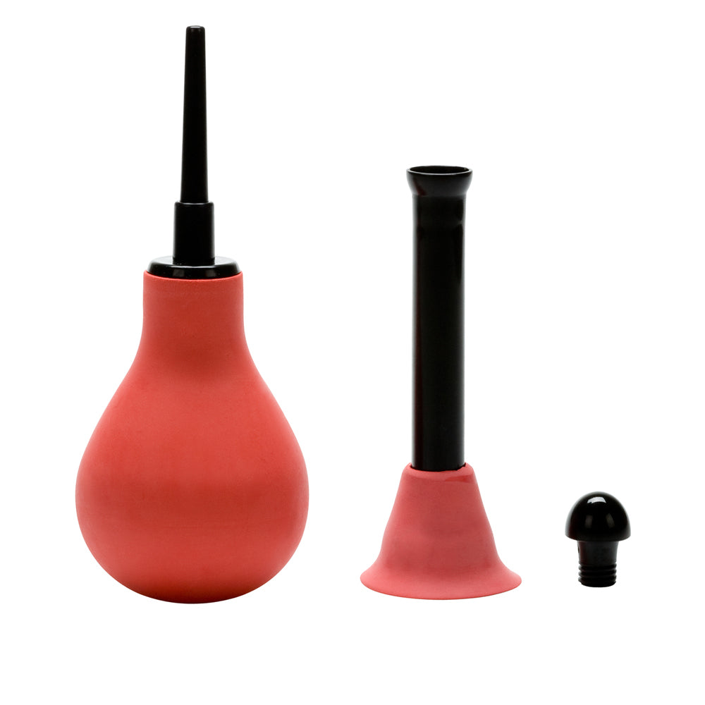 Vulcanite Anal Douche Black