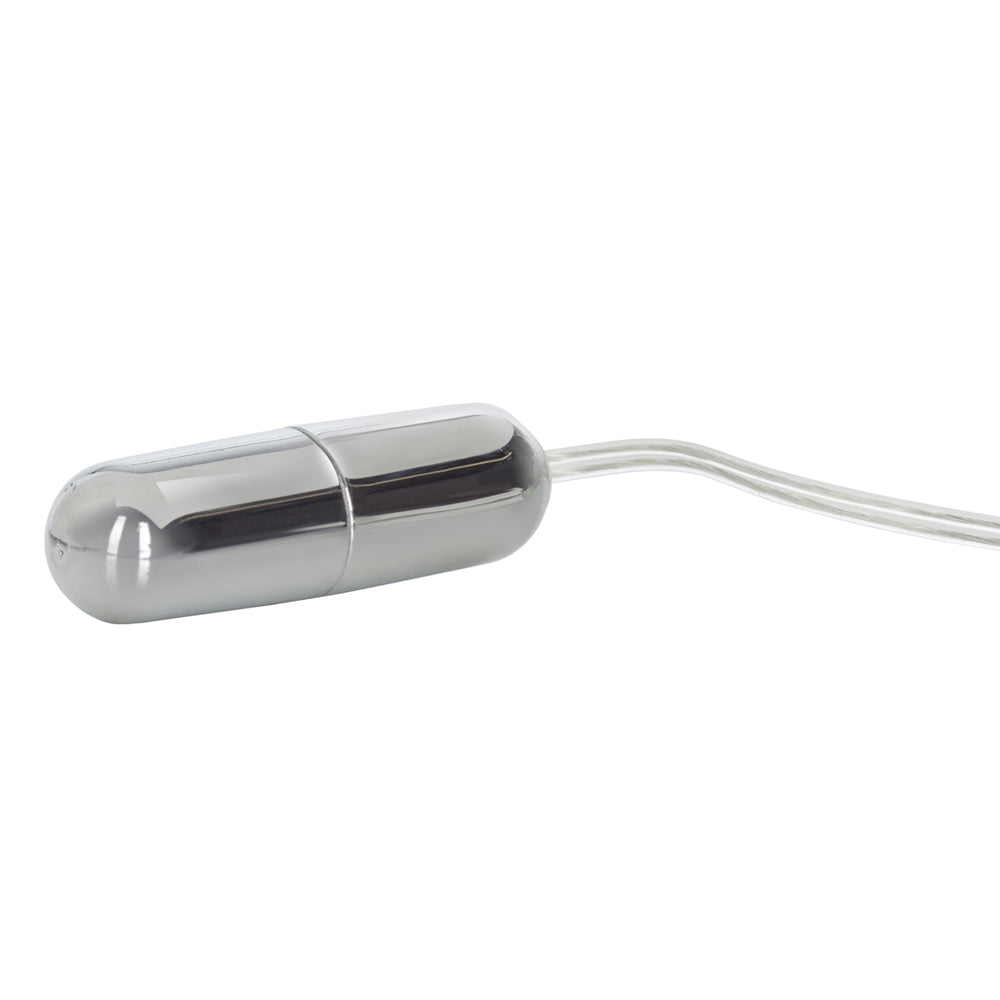 Pocket Exotics Impulse Slim Silver Bullet Silver
