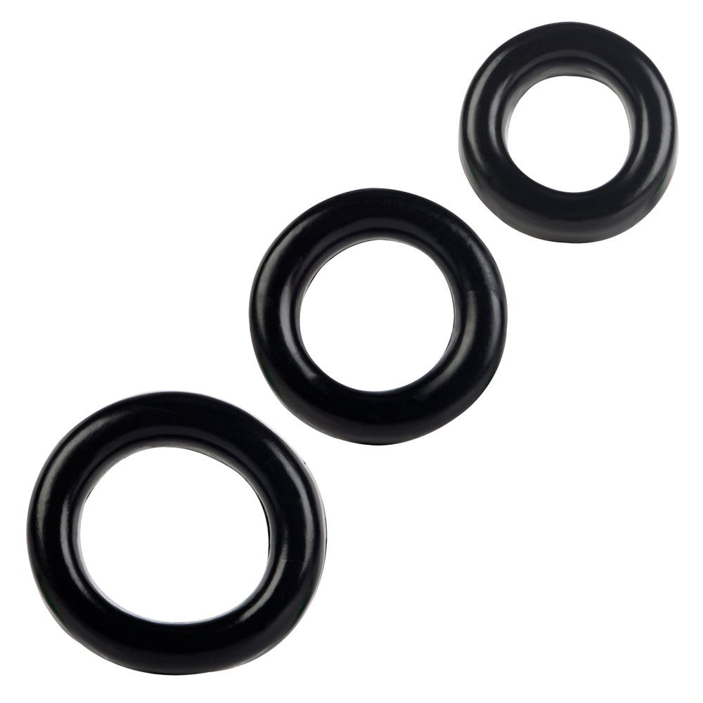 Colt 3 Ring Set Black