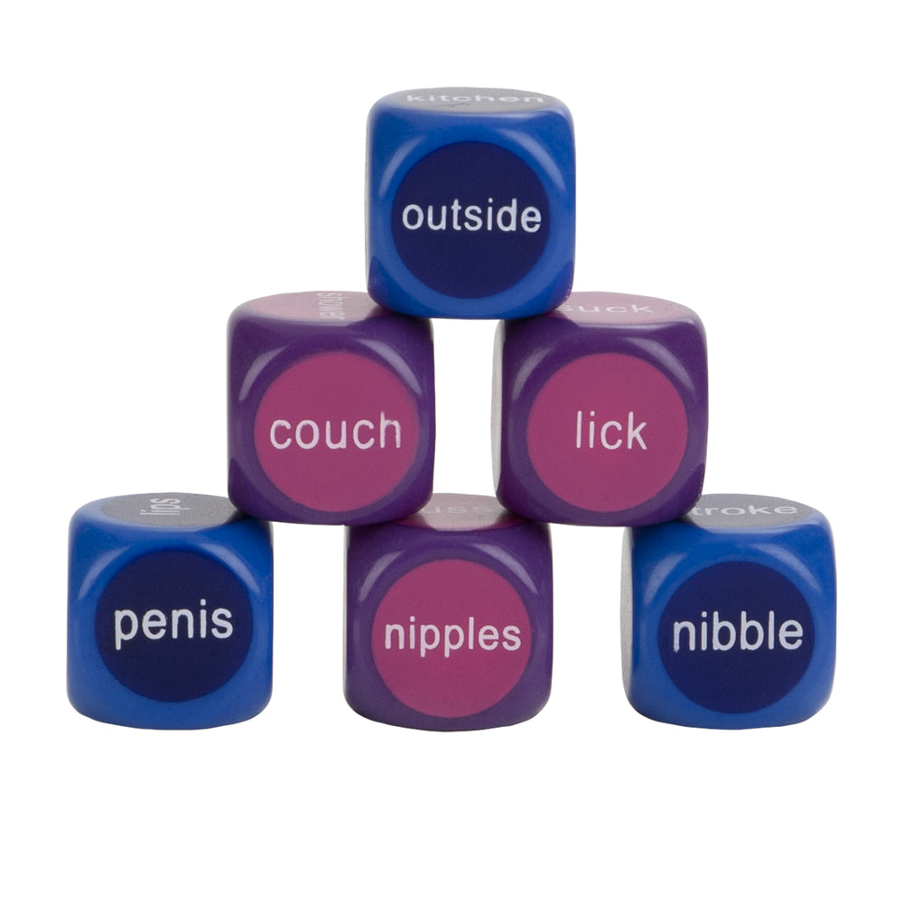 Hot & Spicy Party Dice Multi-Colored