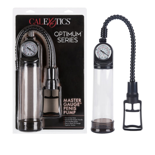 Optimum Series Master Gauge Penis Pump Clear