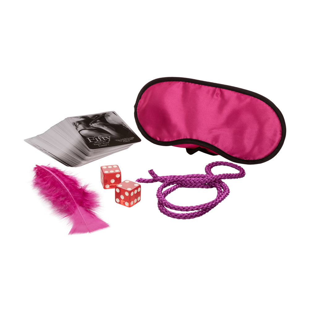 Fifty Ways To Tease Your Lover Game Printed