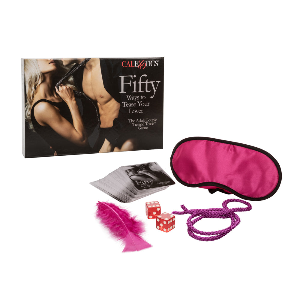 Fifty Ways To Tease Your Lover Game Printed