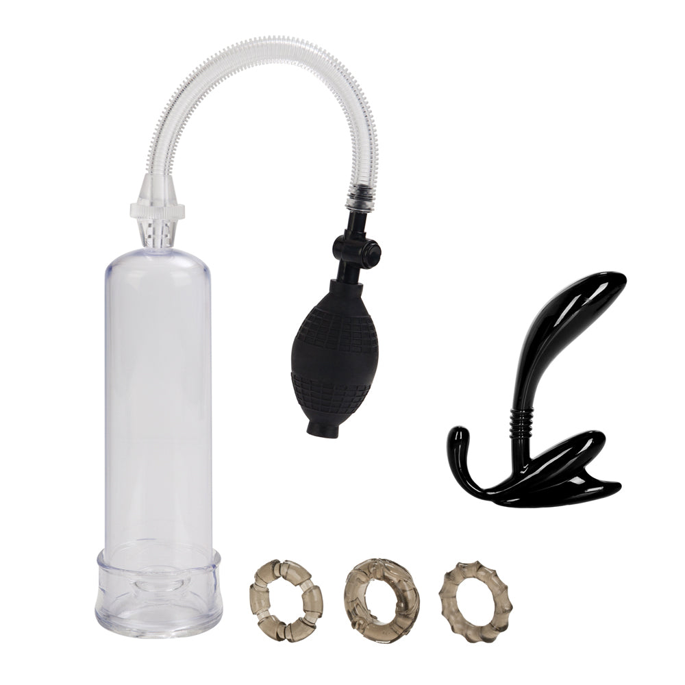 His Essential Pump Kit Clear