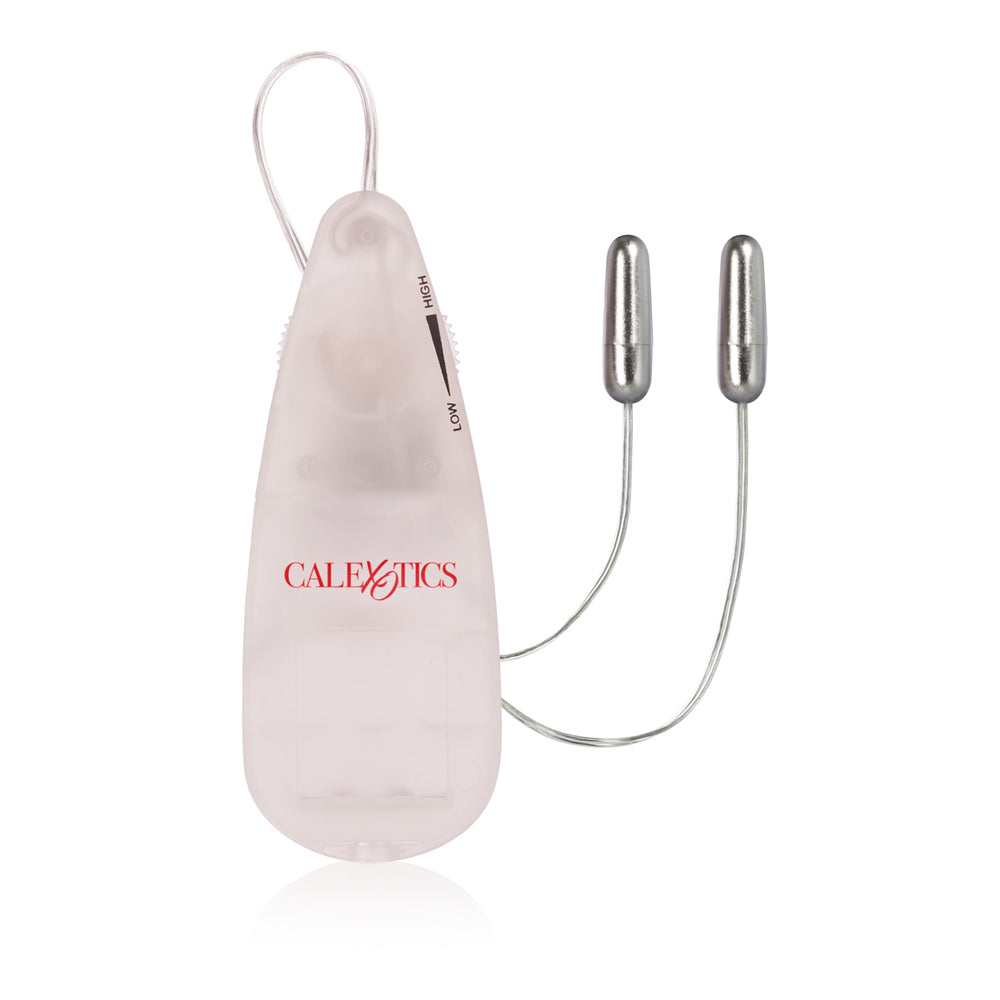 Pocket Exotics Dual Heated Whisper Bullets Silver