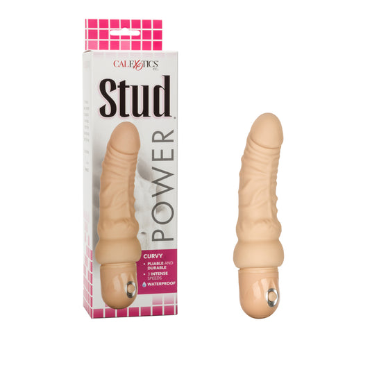 Power Stud Curvy Ivory