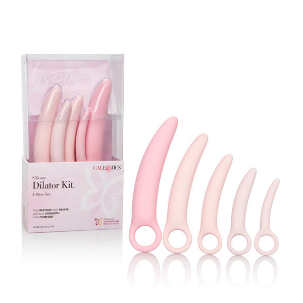 Inspire Silicone Dilator 5-Piece Set Pink