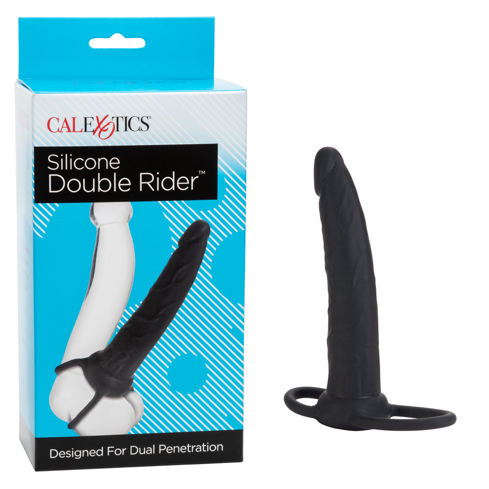 Silicone Double Rider Black