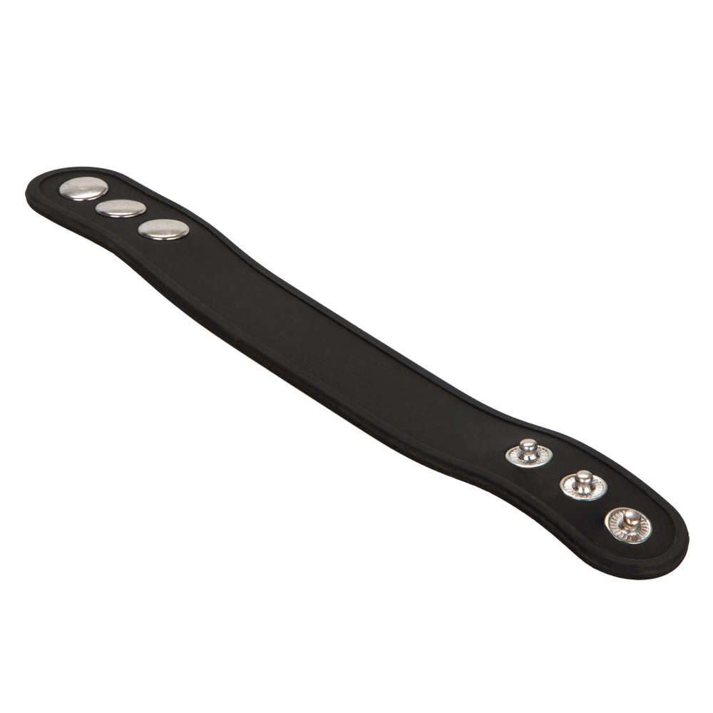 Silicone Tri-Snap Erection Ring Black