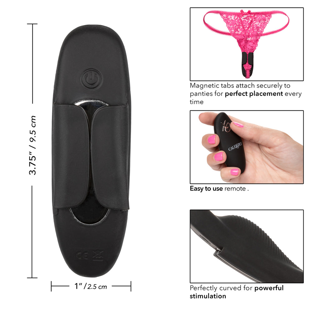 Lock-N-Play Remote Petite Panty Teaser Black
