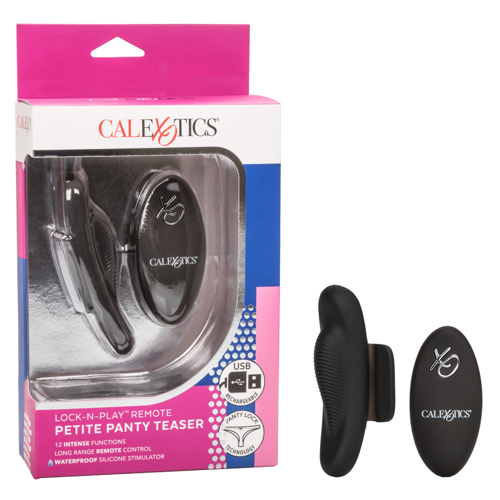 Lock-N-Play Remote Petite Panty Teaser Black