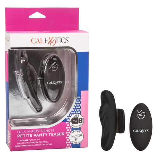 Lock-N-Play Remote Petite Panty Teaser Black