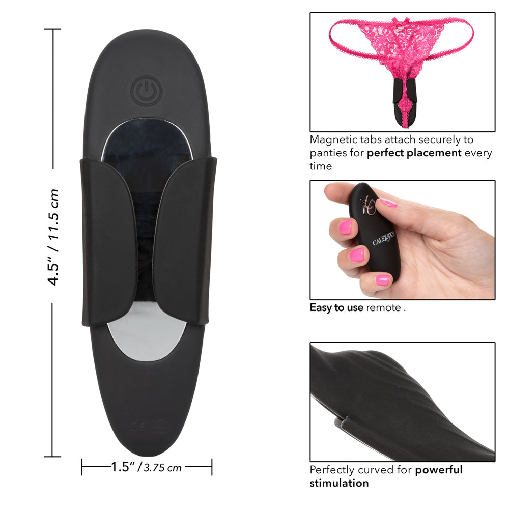 Lock-N-Play Remote Panty Teaser Black