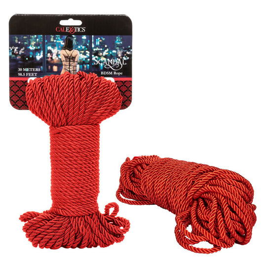 Scandal BDSM Rope 30m - Red