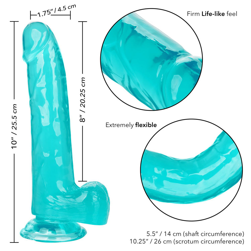 Size Queen 8" Blue