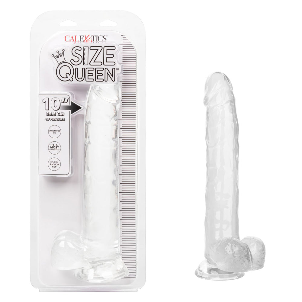 Size Queen 10" Clear