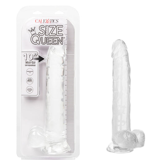 Size Queen 10" Clear