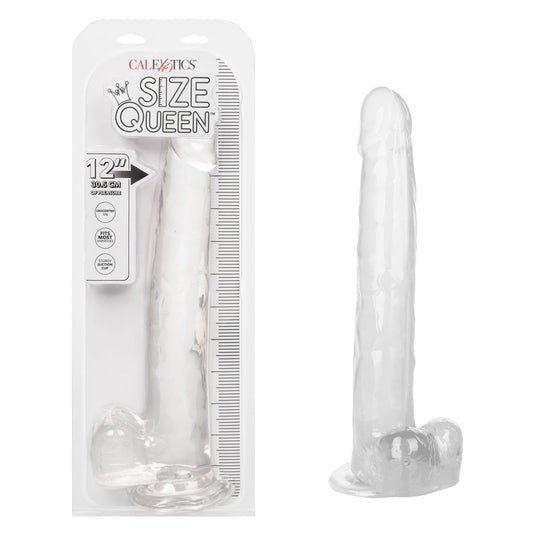 Size Queen 12" Clear