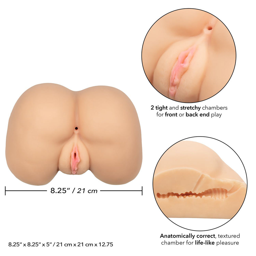 Stroke It Life-Size Ass Ivory
