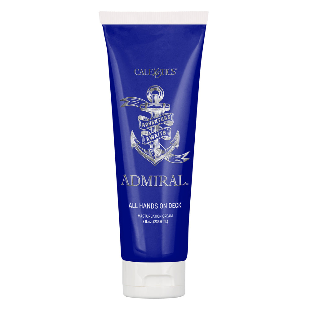 Admiral All Hands On Deck Masturbation Cream Tube 8 oz.