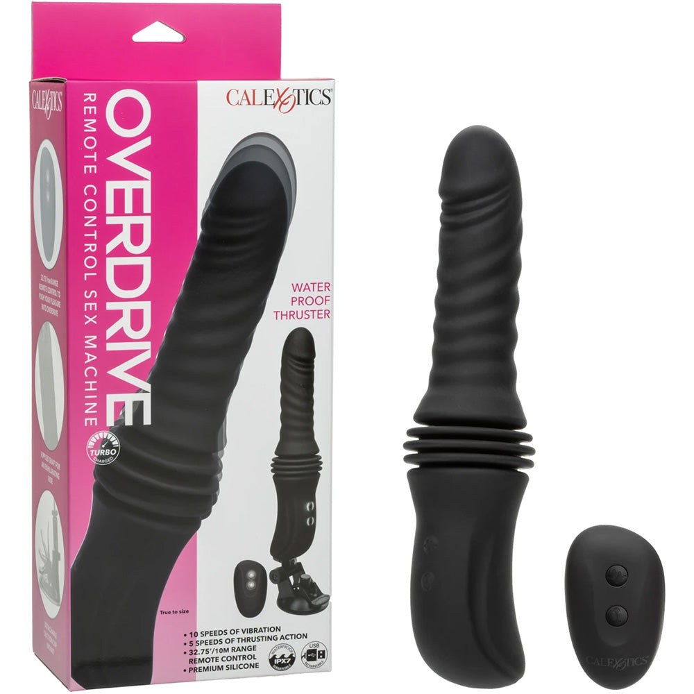 Overdrive Remote Control Sex Machine Waterproof Thruster