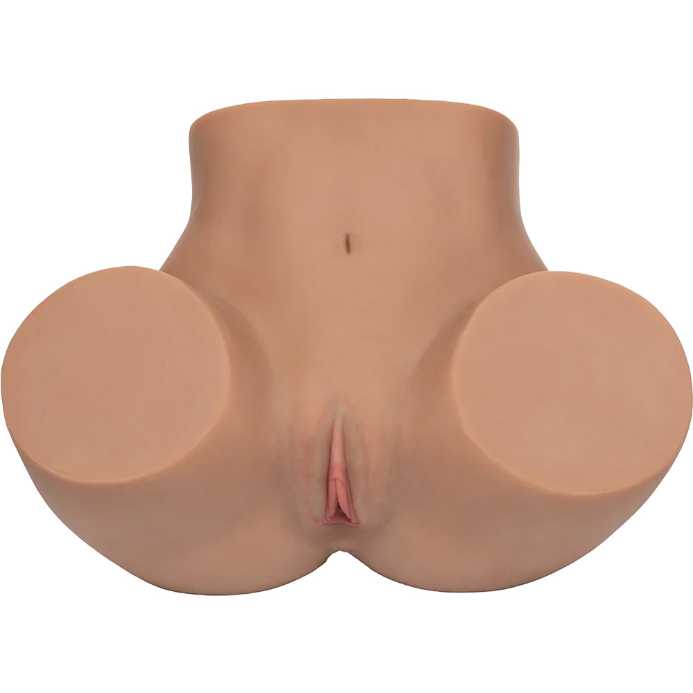 Stroke It Life Size Pussy & Ass Brown