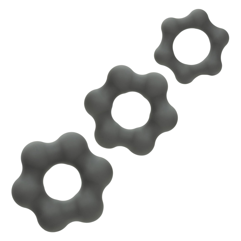 Alpha Liquid Silicone 3 Ring Endurance Set