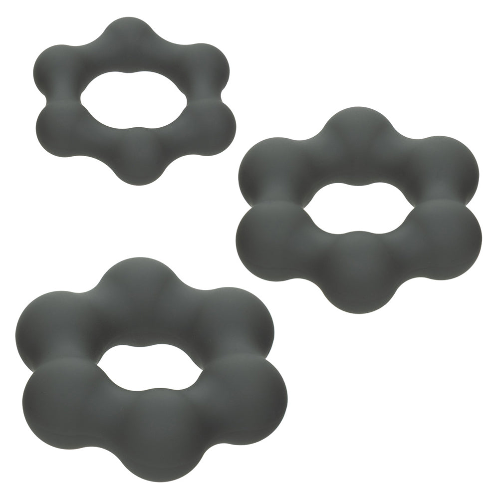 Alpha Liquid Silicone 3 Ring Endurance Set