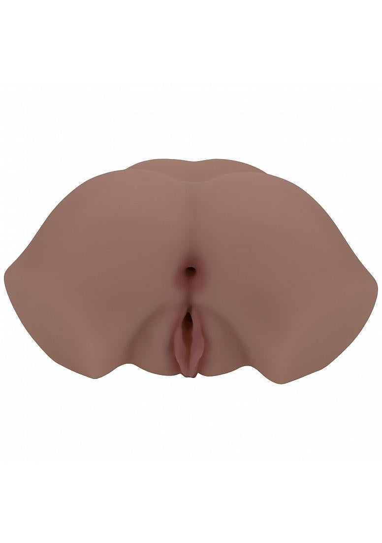 XKIN - Bodyforms - Eve Rhodes - Dual Entry - TPE Bodyforms Masturbator - 3.5 lbs - Brown