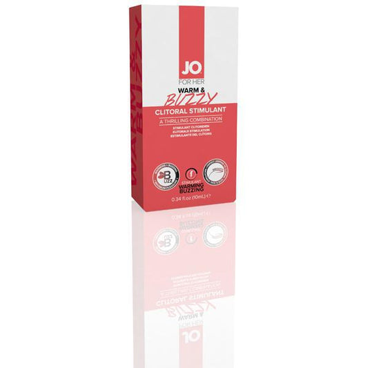 JO Warm & Buzzy Clitoral Cream 10 ml.