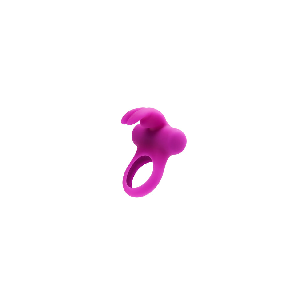 Frisky Bunny Vibrating Ring - Perfectly Purple