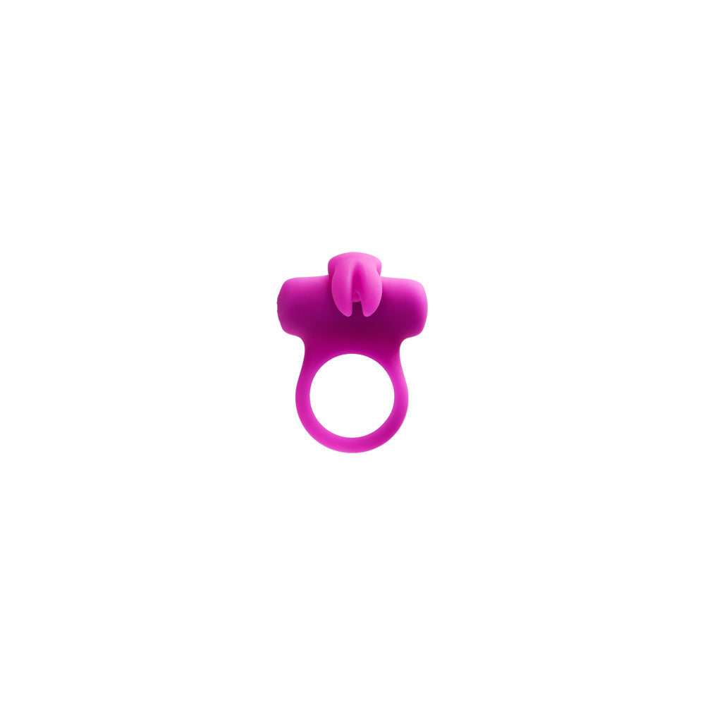Frisky Bunny Vibrating Ring - Perfectly Purple