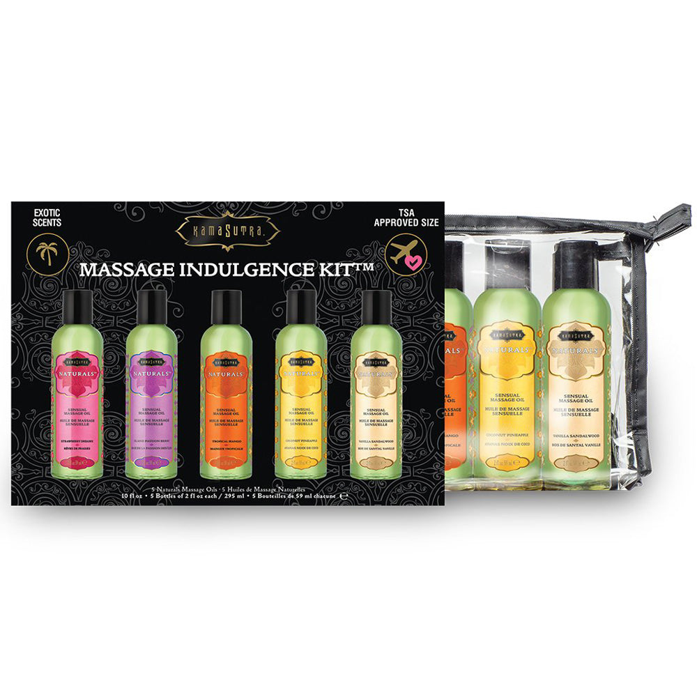 Kama Sutra Massage Indulgence Kit Natural