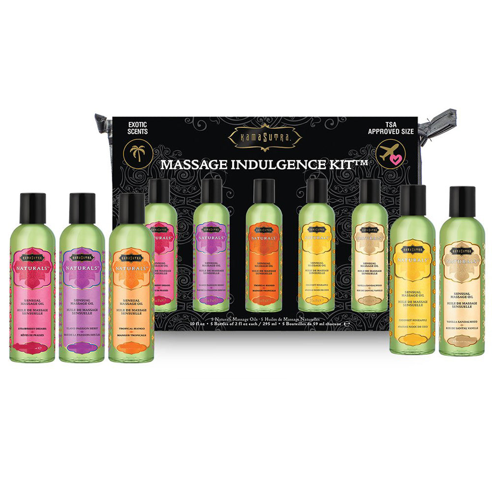 Kama Sutra Massage Indulgence Kit Natural
