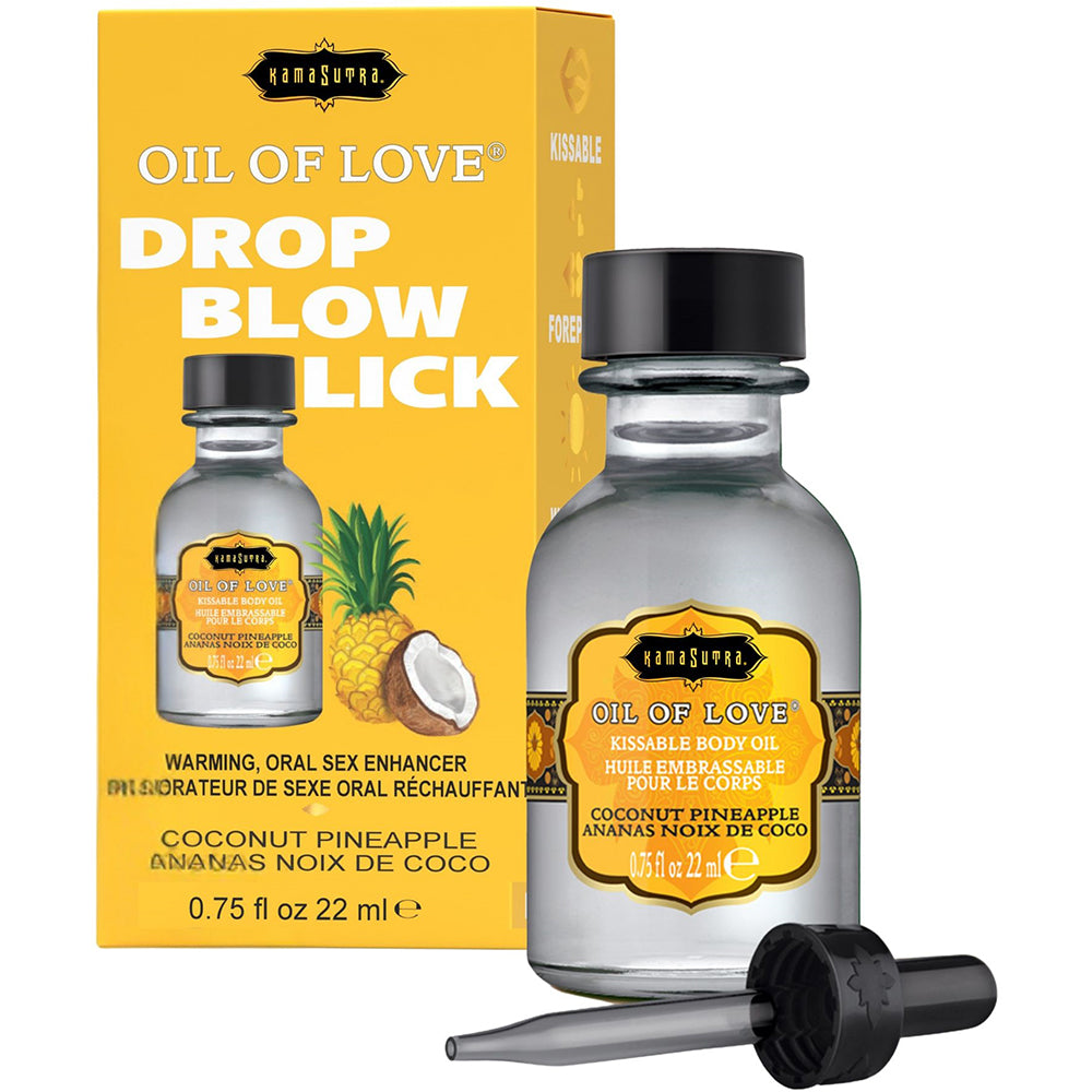 Kama Sutra Oil Of Love Coconut Pineapple .75 oz.