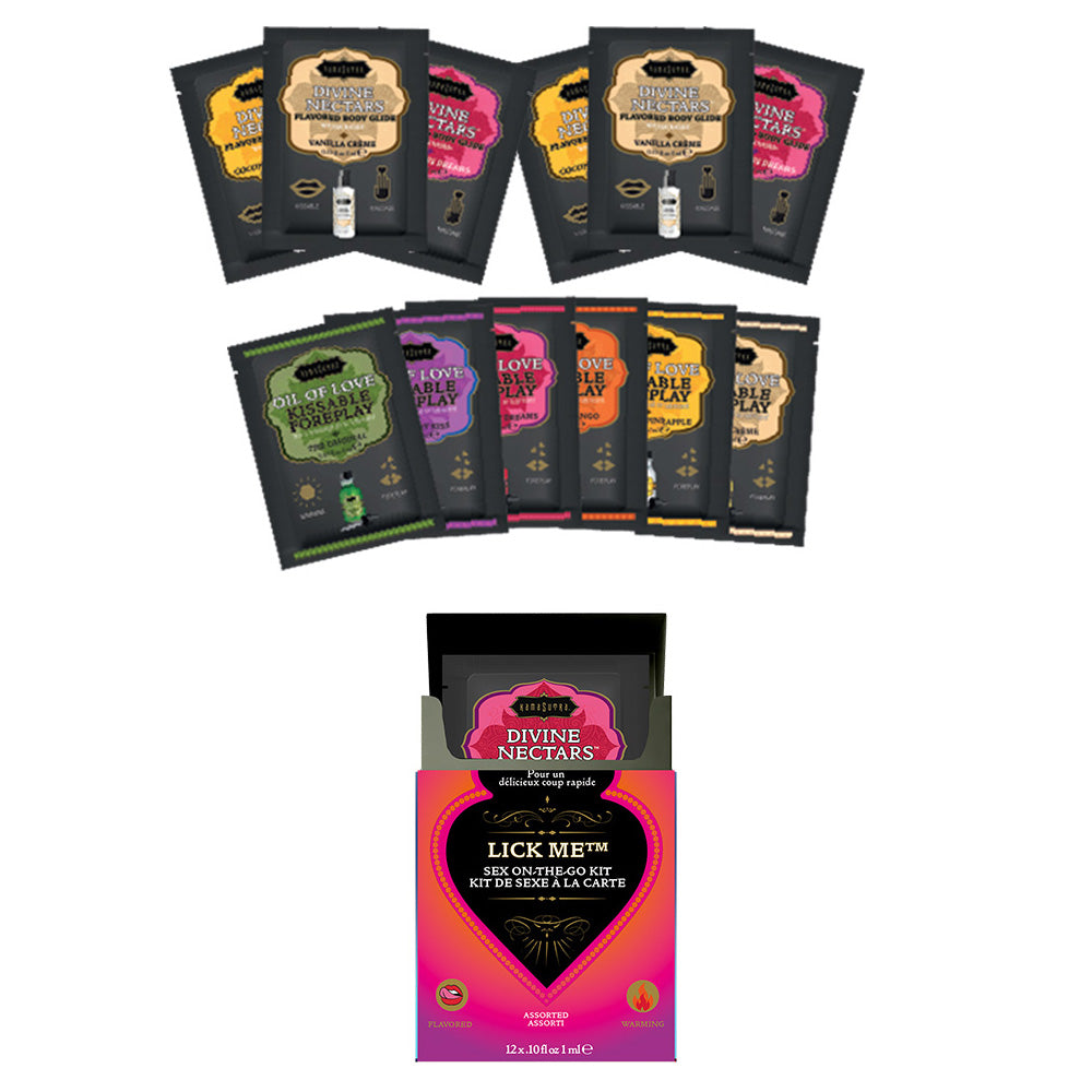 Kama Sutra Lick Me Sex-To-Go Kit