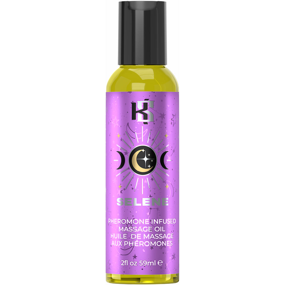 Kama Sutra Celestial Collection Pheromone Massage Oil 2 oz.