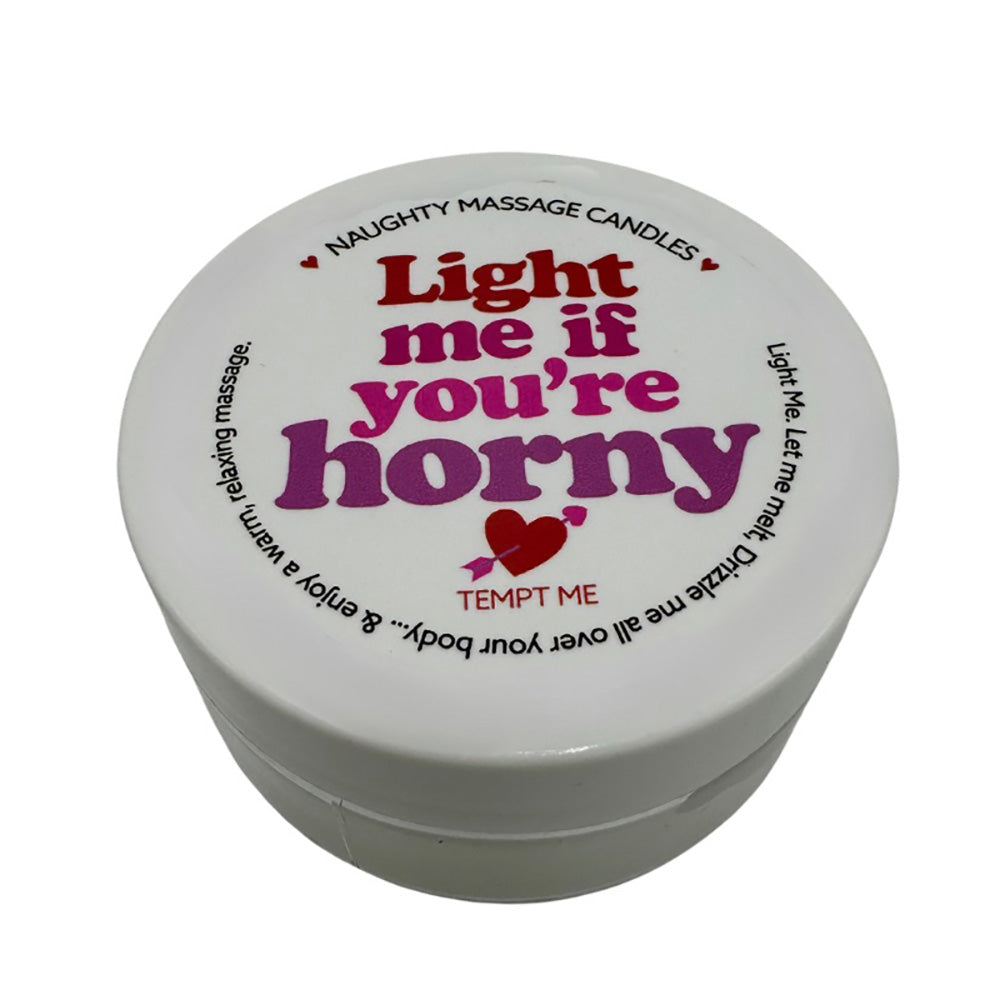 Kama Sutra Naughty Notes Massage Candle 1.7 oz.