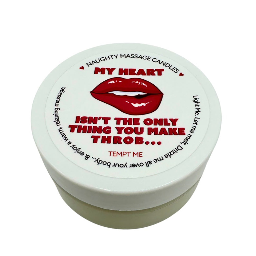 Kama Sutra Naughty Notes Massage Candle 1.7 oz.