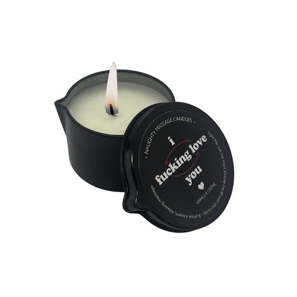 Kama Sutra Naughty Notes Massage Candle 2 oz. Tin