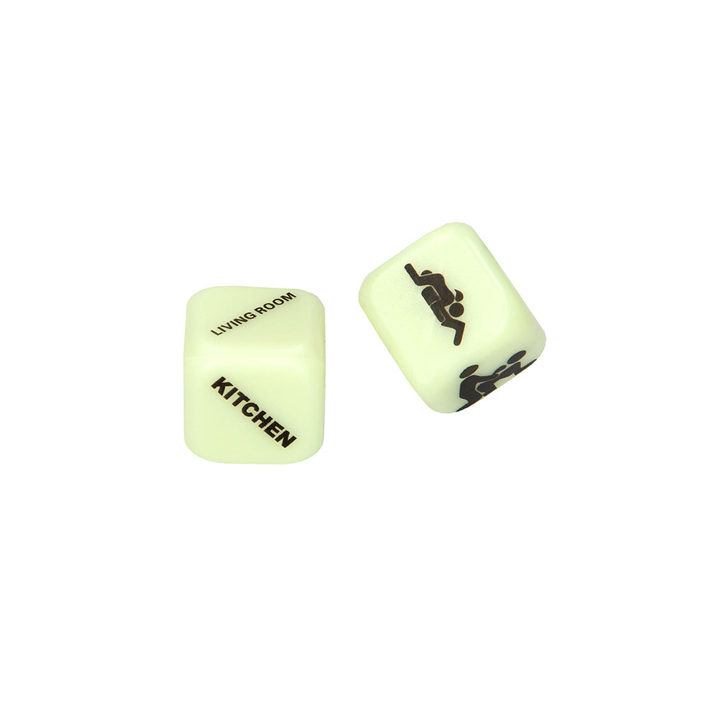 Light Up Your Sexy Night Dice Glow In The Dark
