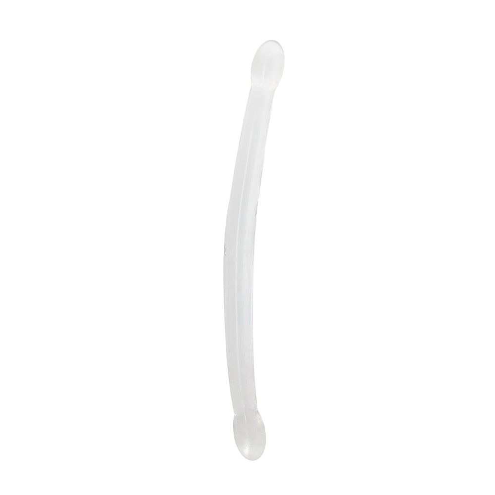 Non Realistic Double Dong 17" Transparent