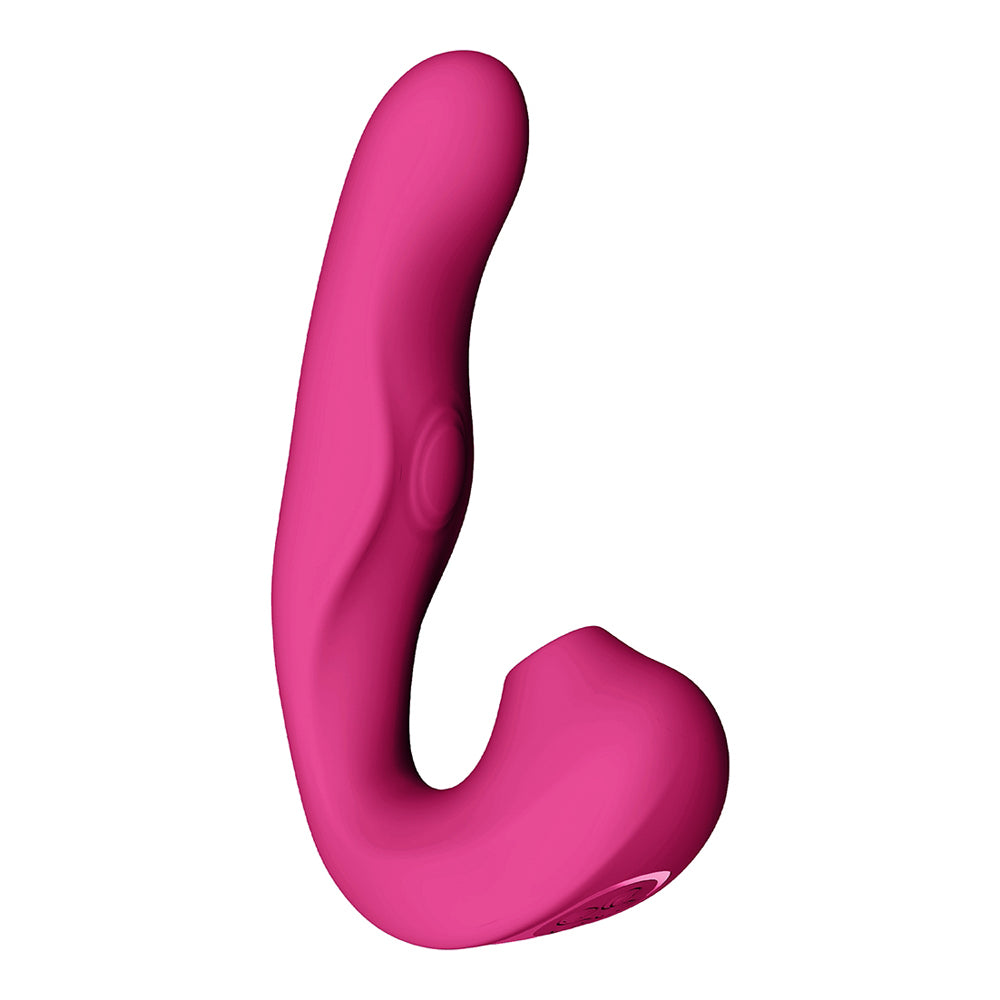 Vive Zaki Air Wave, Pulse Wave & G-Spot Vibrator Pink