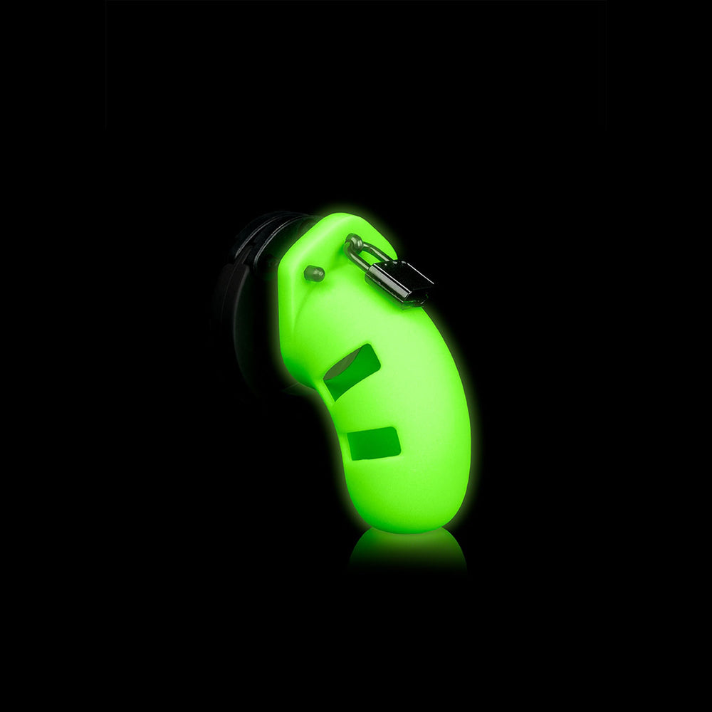 Ouch! Model 20 Cock Cage 3.5" Glow In The Dark