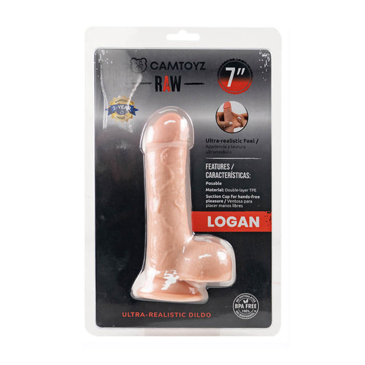 Ultra Realistic Raw Logan 7" Dildo